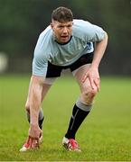 19 April 2025; Walter Walsh during a Leinster Rugby Juniors squad training session at Gorey RFC in Gorey, Wexford. Photo by Brendan Moran/Sportsfile