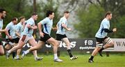 19 April 2025; Walter Walsh during a Leinster Rugby Juniors squad training session at Gorey RFC in Gorey, Wexford. Photo by Brendan Moran/Sportsfile