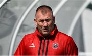 21 April 2025; Bohemians manager Alan Reynolds before the SSE Airtricity Men's Premier Division match between Shamrock Rovers and Bohemians at Tallaght Stadium in Dublin. Photo by Stephen McCarthy/Sportsfile