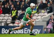 20 April 2025; Aaron Gillane of Limerick during the Munster GAA Hurling Senior Championship Round 1 match between Tipperary and Limerick at FBD Semple Stadium in Thurles, Tipperary. Photo by Seb Daly/Sportsfile