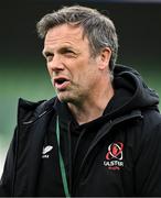 19 April 2025; Ulster director of operations Bryn Cunningham before the United Rugby Championship match between Leinster and Ulster at the Aviva Stadium in Dublin. Photo by Brendan Moran/Sportsfile