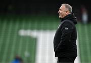 19 April 2025; Ulster head coach Richie Murphy before the United Rugby Championship match between Leinster and Ulster at the Aviva Stadium in Dublin. Photo by Brendan Moran/Sportsfile