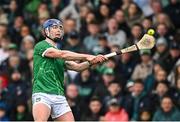 20 April 2025; Shane O’Brien of Limerick during the Munster GAA Hurling Senior Championship Round 1 match between Tipperary and Limerick at FBD Semple Stadium in Thurles, Tipperary. Photo by Seb Daly/Sportsfile