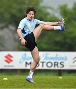 19 April 2025; Oisin McKenna during a Leinster Rugby Juniors squad training session at Gorey RFC in Gorey, Wexford. Photo by Brendan Moran/Sportsfile