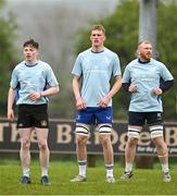 19 April 2025; Jake Caldbeck during a Leinster Rugby Juniors squad training session at Gorey RFC in Gorey, Wexford. Photo by Brendan Moran/Sportsfile