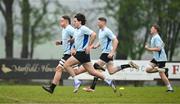 19 April 2025; Oisin McKenna during a Leinster Rugby Juniors squad training session at Gorey RFC in Gorey, Wexford. Photo by Brendan Moran/Sportsfile