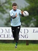 19 April 2025; Richie Waters during a Leinster Rugby Juniors squad training session at Gorey RFC in Gorey, Wexford. Photo by Brendan Moran/Sportsfile