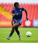 19 April 2025; Rola Olusola of Galway United during the SSE Airtricity Women's Premier Division match between Sligo Rovers and Galway United at The Showgrounds in Sligo. Photo by Tyler Miller/Sportsfile