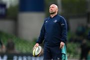 19 April 2025; Leinster senior kitman Jim Bastick before the United Rugby Championship match between Leinster and Ulster at the Aviva Stadium in Dublin. Photo by Brendan Moran/Sportsfile