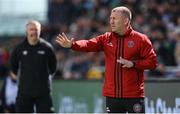 21 April 2025; Bohemians manager Alan Reynolds during the SSE Airtricity Men's Premier Division match between Shamrock Rovers and Bohemians at Tallaght Stadium in Dublin. Photo by Stephen McCarthy/Sportsfile