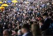 21 April 2025; A view of the crowds before the Rathbarry & Glenview Studs Hurdle on day three of the Fairyhouse Easter Festival at Fairyhouse Racecourse in Ratoath, Meath. Photo by David Fitzgerald/Sportsfile