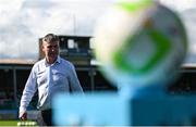 21 April 2025; St Patrick's Athletic manager Stephen Kenny before the SSE Airtricity Men's Premier Division match between Drogheda United and St Patrick's Athletic at Sullivan & Lambe Park in Drogheda, Louth. Photo by Shauna Clinton/Sportsfile