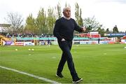 21 April 2025; Galway United manager John Caulfield before the SSE Airtricity Men's Premier Division match between Shelbourne and Galway United at Tolka Park in Dublin. Photo by Sam Barnes/Sportsfile