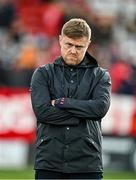 21 April 2025; Shelbourne manager Damien Duff before the SSE Airtricity Men's Premier Division match between Shelbourne and Galway United at Tolka Park in Dublin. Photo by Sam Barnes/Sportsfile