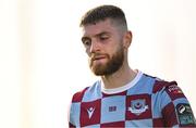 21 April 2025; Conor Keeley of Drogheda United after his side's draw in the SSE Airtricity Men's Premier Division match between Drogheda United and St Patrick's Athletic at Sullivan & Lambe Park in Drogheda, Louth. Photo by Shauna Clinton/Sportsfile