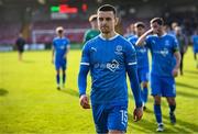 21 April 2025; Darragh Leahy of Waterford after his side's defeat in the SSE Airtricity Men's Premier Division match between Cork City and Waterford at Turners Cross in Cork. Photo by Seb Daly/Sportsfile