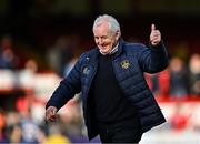21 April 2025; Galway United manager John Caulfield after the SSE Airtricity Men's Premier Division match between Shelbourne and Galway United at Tolka Park in Dublin. Photo by Sam Barnes/Sportsfile