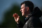 21 April 2025; Drogheda United manager Kevin Doherty during the SSE Airtricity Men's Premier Division match between Drogheda United and St Patrick's Athletic at Sullivan & Lambe Park in Drogheda, Louth. Photo by Shauna Clinton/Sportsfile