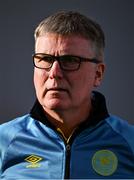 21 April 2025; St Patrick's Athletic manager Stephen Kenny during the SSE Airtricity Men's Premier Division match between Drogheda United and St Patrick's Athletic at Sullivan & Lambe Park in Drogheda, Louth. Photo by Shauna Clinton/Sportsfile