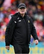 20 April 2025; Clare manager Brian Lohan before the Munster GAA Hurling Senior Championship Round 1 match between Clare and Cork at Zimmer Biomet Páirc Chíosóg in Ennis, Clare. Photo by Brendan Moran/Sportsfile