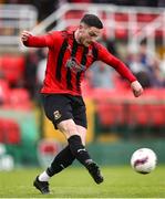 19 April 2025; Tony Whitehead of Ringmahon Rangers FC during the FAI Intermediate Cup final match between College Corinthians AFC and Ringmahon Rangers FC at Turners Cross Stadium in Cork. Photo by Michael P Ryan/Sportsfile
