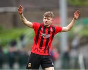 19 April 2025; Ciaran Griffin of Ringmahon Rangers FC during the FAI Intermediate Cup final match between College Corinthians AFC and Ringmahon Rangers FC at Turners Cross Stadium in Cork. Photo by Michael P Ryan/Sportsfile