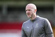 21 April 2025; Waterford assistant coach Matt Cradock before the SSE Airtricity Men's Premier Division match between Cork City and Waterford at Turners Cross in Cork. Photo by Seb Daly/Sportsfile