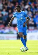 21 April 2025; James Olayinka of Waterford during the SSE Airtricity Men's Premier Division match between Cork City and Waterford at Turners Cross in Cork. Photo by Seb Daly/Sportsfile