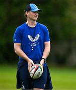 22 April 2025; Assistant coach Tyler Bleyendaal during a Leinster Rugby squad training session at UCD in Dublin. Photo by Brendan Moran/Sportsfile