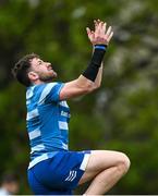 22 April 2025; Hugo Keenan during a Leinster Rugby squad training session at UCD in Dublin. Photo by Brendan Moran/Sportsfile