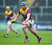 19 April 2025; Charlie McGuckin of Wexford during the Leinster GAA Hurling Senior Championship Round 1 match between Wexford and Antrim at Chadwicks Wexford Park in Wexford. Photo by Matt Browne/Sportsfile