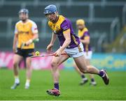 19 April 2025; Charlie McGuckin of Wexford during the Leinster GAA Hurling Senior Championship Round 1 match between Wexford and Antrim at Chadwicks Wexford Park in Wexford. Photo by Matt Browne/Sportsfile