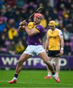 19 April 2025; Lee Chin of Wexford during the Leinster GAA Hurling Senior Championship Round 1 match between Wexford and Antrim at Chadwicks Wexford Park in Wexford. Photo by Matt Browne/Sportsfile