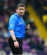 19 April 2025; Referee Colm Lyons during the Leinster GAA Hurling Senior Championship Round 1 match between Wexford and Antrim at Chadwicks Wexford Park in Wexford. Photo by Matt Browne/Sportsfile