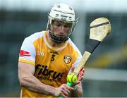 19 April 2025; Paddy Burke of Antrim during the Leinster GAA Hurling Senior Championship Round 1 match between Wexford and Antrim at Chadwicks Wexford Park in Wexford. Photo by Matt Browne/Sportsfile