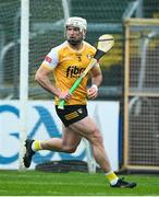 19 April 2025; Paddy Burke of Antrim during the Leinster GAA Hurling Senior Championship Round 1 match between Wexford and Antrim at Chadwicks Wexford Park in Wexford. Photo by Matt Browne/Sportsfile