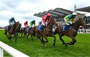 22 April 2025; A general view of runners and riders during The BoyleSports Mares Handicap Steeplechase (Listed) on rescheduled day one of the Fairyhouse Easter Festival at Fairyhouse Racecourse in Ratoath, Meath. Photo by Shauna Clinton/Sportsfile Photo by Shauna Clinton/Sportsfile