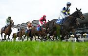 22 April 2025; A general view of runners and riders during The Fairyhouse Racecourse Ladies National Handicap Steeplechase on rescheduled day one of the Fairyhouse Easter Festival at Fairyhouse Racecourse in Ratoath, Meath. Photo by Shauna Clinton/Sportsfile