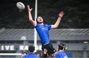 16 April 2025; Aidan Tamming of North Midlands during the BearingPoint Shane Horgan Cup Round 5 match between Metro and North Midlands at Energia Park in Dublin. Photo by Shauna Clinton/Sportsfile