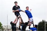 16 April 2025; A general view of a lineout during the BearingPoint Shane Horgan Cup Round 5 match between Metro and North Midlands at Energia Park in Dublin. Photo by Shauna Clinton/Sportsfile