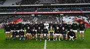 19 April 2025; The Kerry squad before the Munster GAA Football Senior Championship semi-final match between Cork and Kerry at Supervalu Páirc Uí Chaoimh in Cork. Photo by Piaras Ó Mídheach/Sportsfile