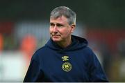 18 April 2025; St Patrick's Athletic manager Stephen Kenny before the SSE Airtricity Men's Premier Division match between St Patrick's Athletic and Shamrock Rovers at Richmond Park in Dublin. Photo by Stephen McCarthy/Sportsfile