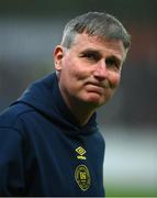 18 April 2025; St Patrick's Athletic manager Stephen Kenny before the SSE Airtricity Men's Premier Division match between St Patrick's Athletic and Shamrock Rovers at Richmond Park in Dublin. Photo by Stephen McCarthy/Sportsfile