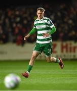 18 April 2025; Michael Noonan of Shamrock Rovers during the SSE Airtricity Men's Premier Division match between St Patrick's Athletic and Shamrock Rovers at Richmond Park in Dublin. Photo by Stephen McCarthy/Sportsfile