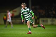 18 April 2025; Michael Noonan of Shamrock Rovers during the SSE Airtricity Men's Premier Division match between St Patrick's Athletic and Shamrock Rovers at Richmond Park in Dublin. Photo by Stephen McCarthy/Sportsfile