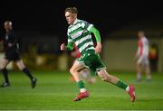 18 April 2025; Michael Noonan of Shamrock Rovers during the SSE Airtricity Men's Premier Division match between St Patrick's Athletic and Shamrock Rovers at Richmond Park in Dublin. Photo by Stephen McCarthy/Sportsfile