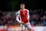 18 April 2025; Mason Melia of St Patrick's Athletic during the SSE Airtricity Men's Premier Division match between St Patrick's Athletic and Shamrock Rovers at Richmond Park in Dublin. Photo by Stephen McCarthy/Sportsfile