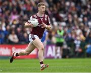 20 April 2025; Dylan McHugh of Galway during the Connacht GAA Football Senior Championship semi-final match between Galway and Roscommon at Pearse Stadium in Galway. Photo by Piaras Ó Mídheach/Sportsfile