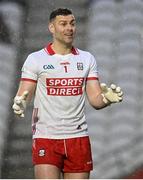 19 April 2025; Cork goalkeeper Míchéal Aodh Martin during the Munster GAA Football Senior Championship semi-final match between Cork and Kerry at Supervalu Páirc Uí Chaoimh in Cork. Photo by Piaras Ó Mídheach/Sportsfile