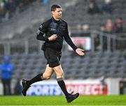 19 April 2025; Referee Barry Tiernan during the Munster GAA Football Senior Championship semi-final match between Cork and Kerry at Supervalu Páirc Uí Chaoimh in Cork. Photo by Piaras Ó Mídheach/Sportsfile